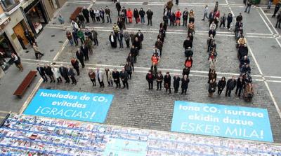 Pamplona ahorra 5.500 toneladas de CO2 a la atmósfera